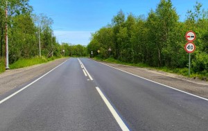 Мурманская область: завершен ремонт на объездной Кандалакши
